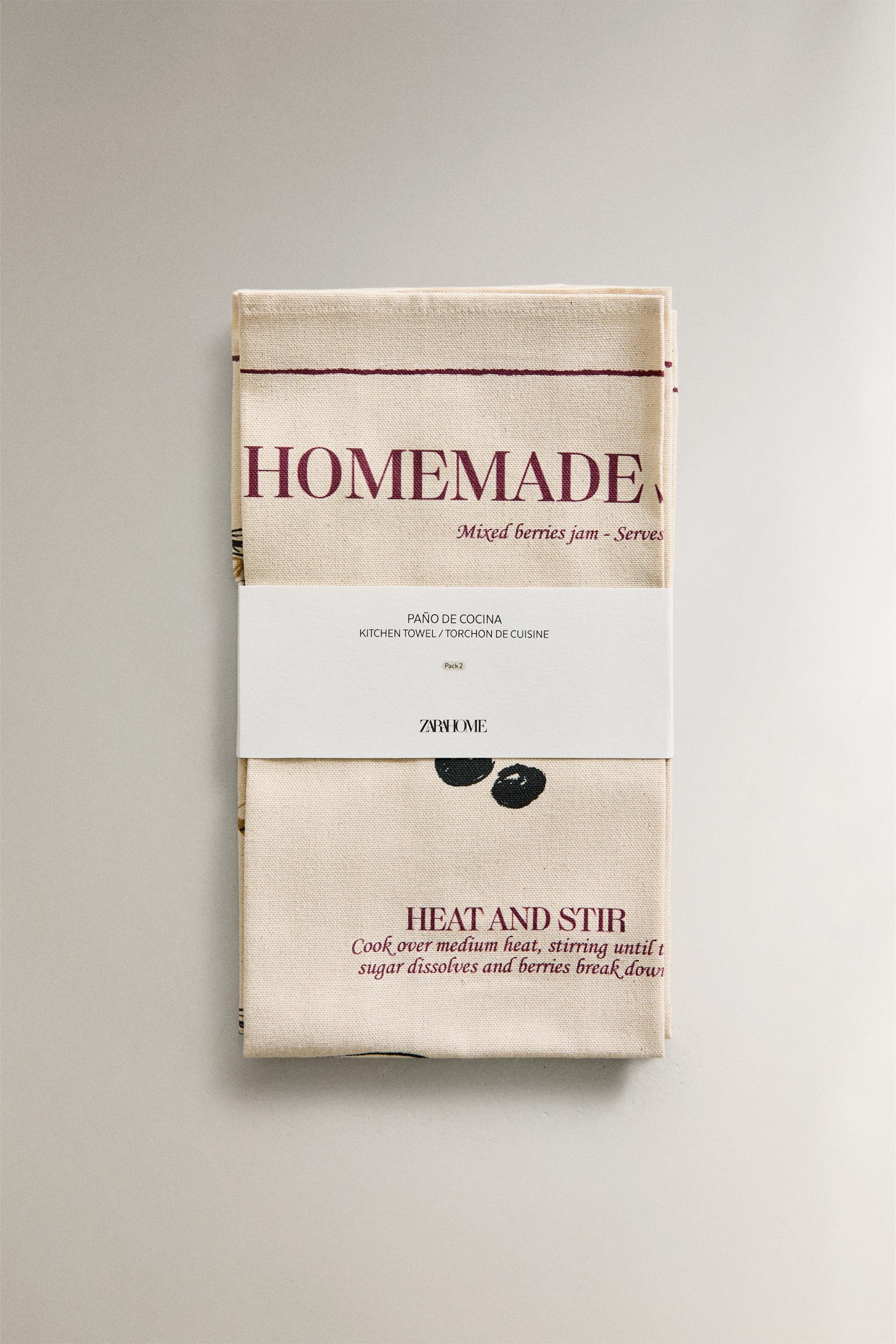 PACK OF JAM KITCHEN TOWELS (PACK OF 2)